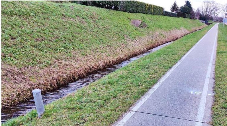 Werkzaamheden aan fietspad N 625