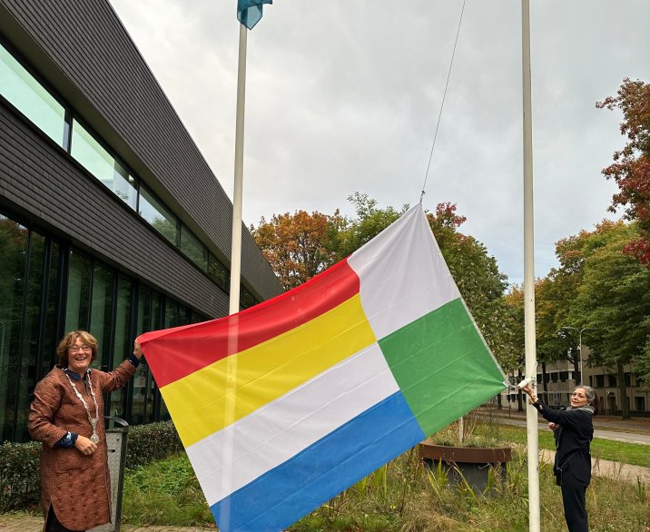 Vlag hijsen