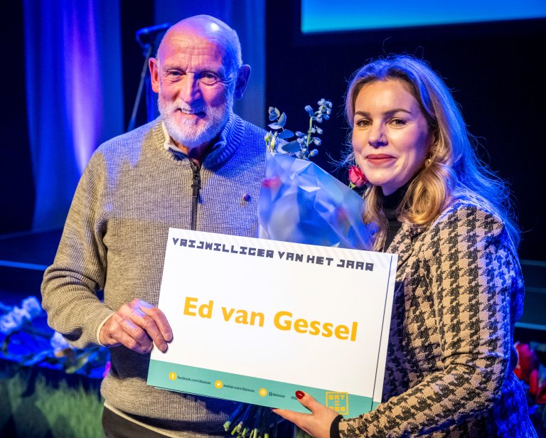 Ed van Gessel Vrijwilliger van het Jaar 2024! 